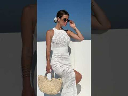 Stylish Hollow Sleeveless Overalls - Perfect for a Sexy Beach Look!"