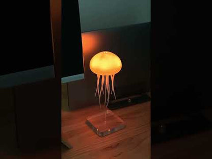 Jellyfish Mood Lamp LED Jellyfish Night Light Portable Jellyfish Lamp Jellyfish Decorations Smart Table Lamp For Bedside Desk