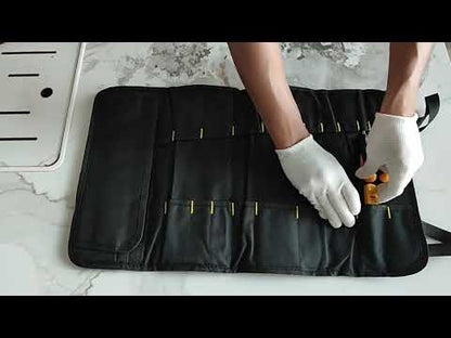Portable Multifunctional Reel Type Hardware Tool Bag