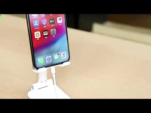 Foldable Desktop Mobile & Tablet Stand | Adjustable Cell Phone Holder for Desk & Table