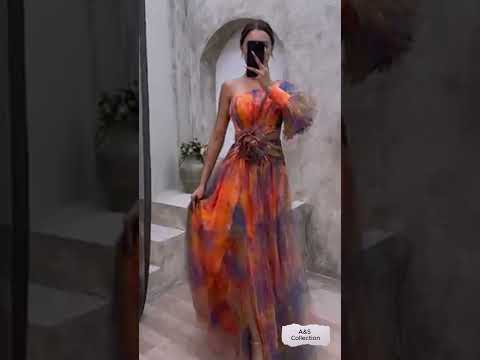Tie-Dye Off-Shoulder Dresses - Shop Now