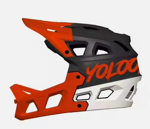 YOLOON Downhill Bike Helmet Full Face Helmet OEM Customized Best Quality Safe MTB Cycling Full Face Helmet A&S Collection