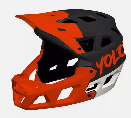 YOLOON Downhill Bike Helmet Full Face Helmet OEM Customized Best Quality Safe MTB Cycling Full Face Helmet A&S Collection